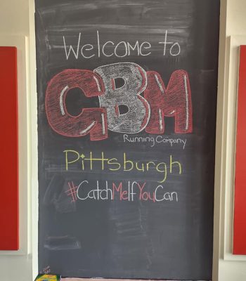 Chalkboard sign GBM Pittsburgh