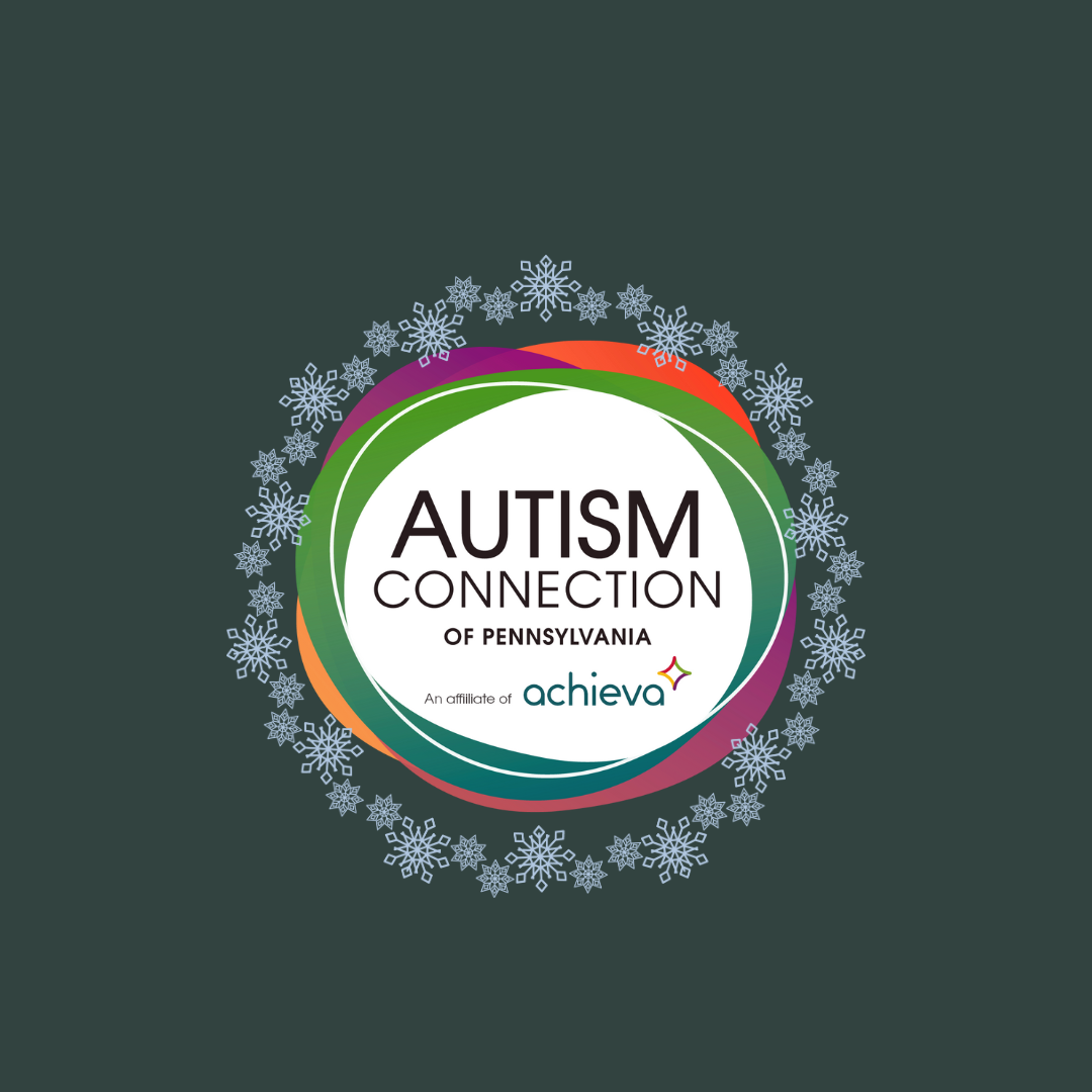 Autism Connection logo with snowflakes