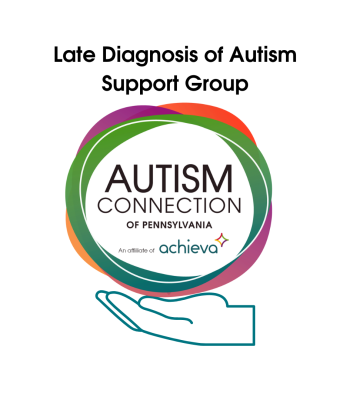 Late Diagnosis of Autism Support Group Meeting logo