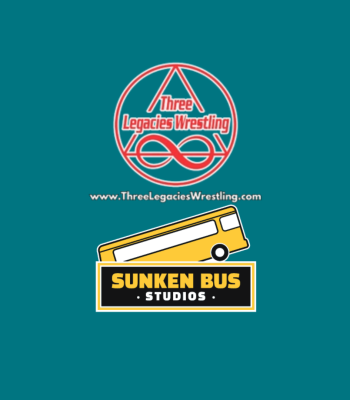 Three legacies logo and Sunken bus logo