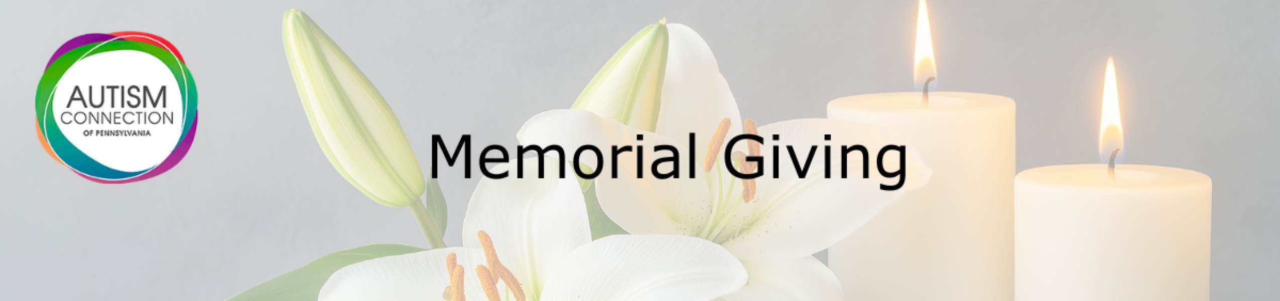 memorial giving banner